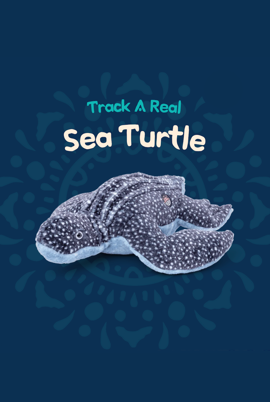 Fahlo The Journey Leatherback Sea Turtle Tracking Plush