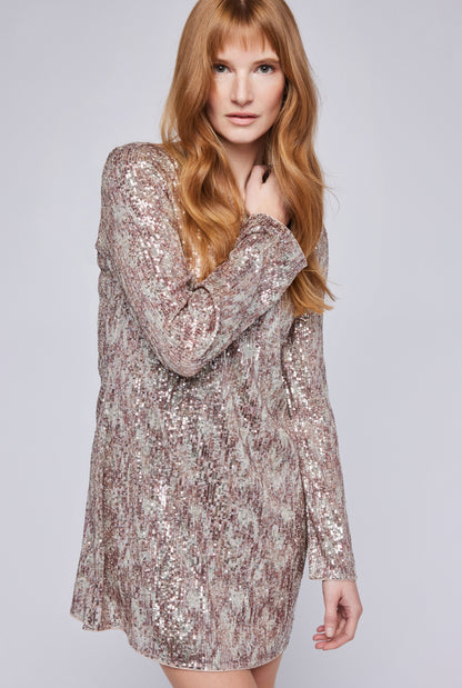 Gentle Fawn Zadie Dress - Copper Sequin