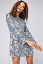 Robe Zadie Gentle Fawn - Paillettes Twilight