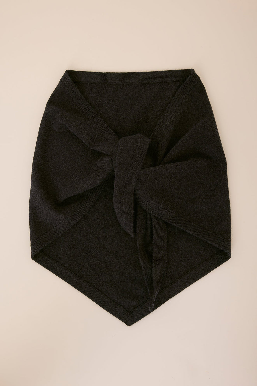 Gentle Fawn Everly Scarf in Navy tied in a flat lay