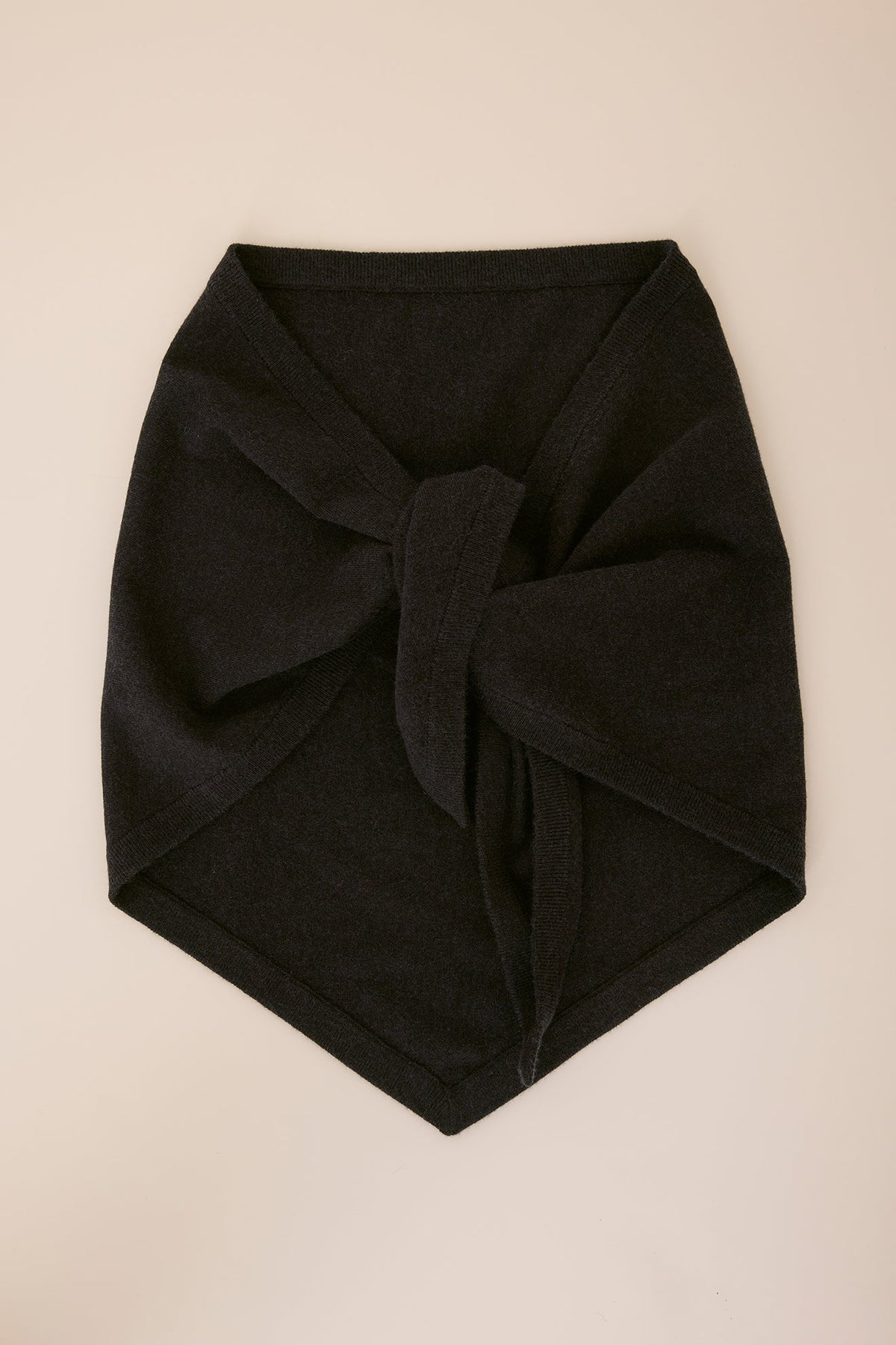 Gentle Fawn Everly Scarf in Navy tied in a flat lay