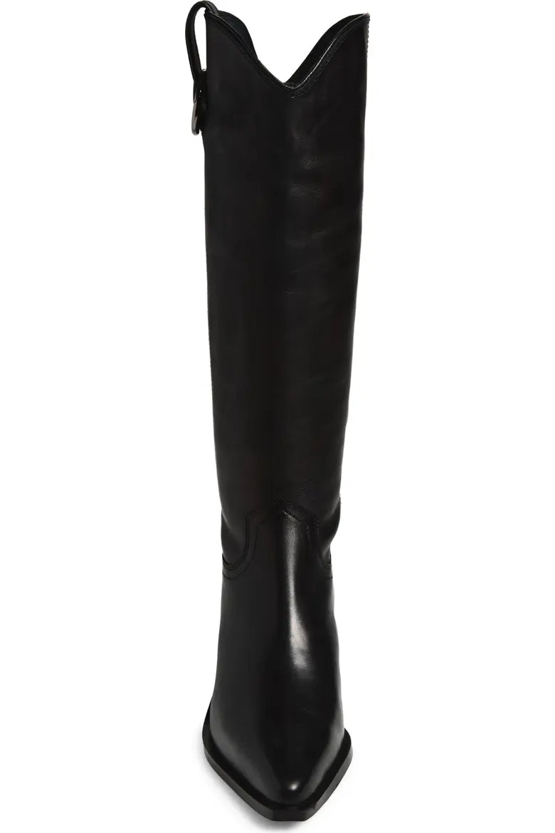 Malvados Jolene boots in Noir – front view