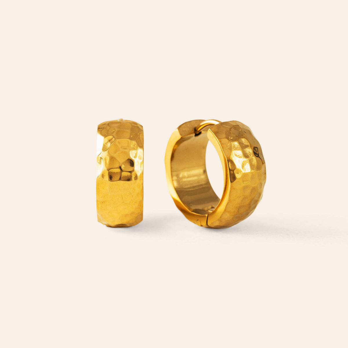 Kirra Waterproof Hoop Earrings - Gold by Lover's Tempo
