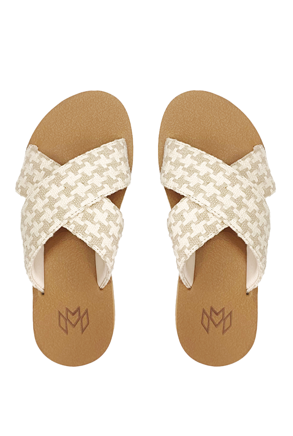 Malvados Ellie Cross in Mazen - Premium Cross-Strap Resort Sandal