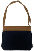 Malvados Monroe Messenger in Jet - Luxury Resort Style Crossbody