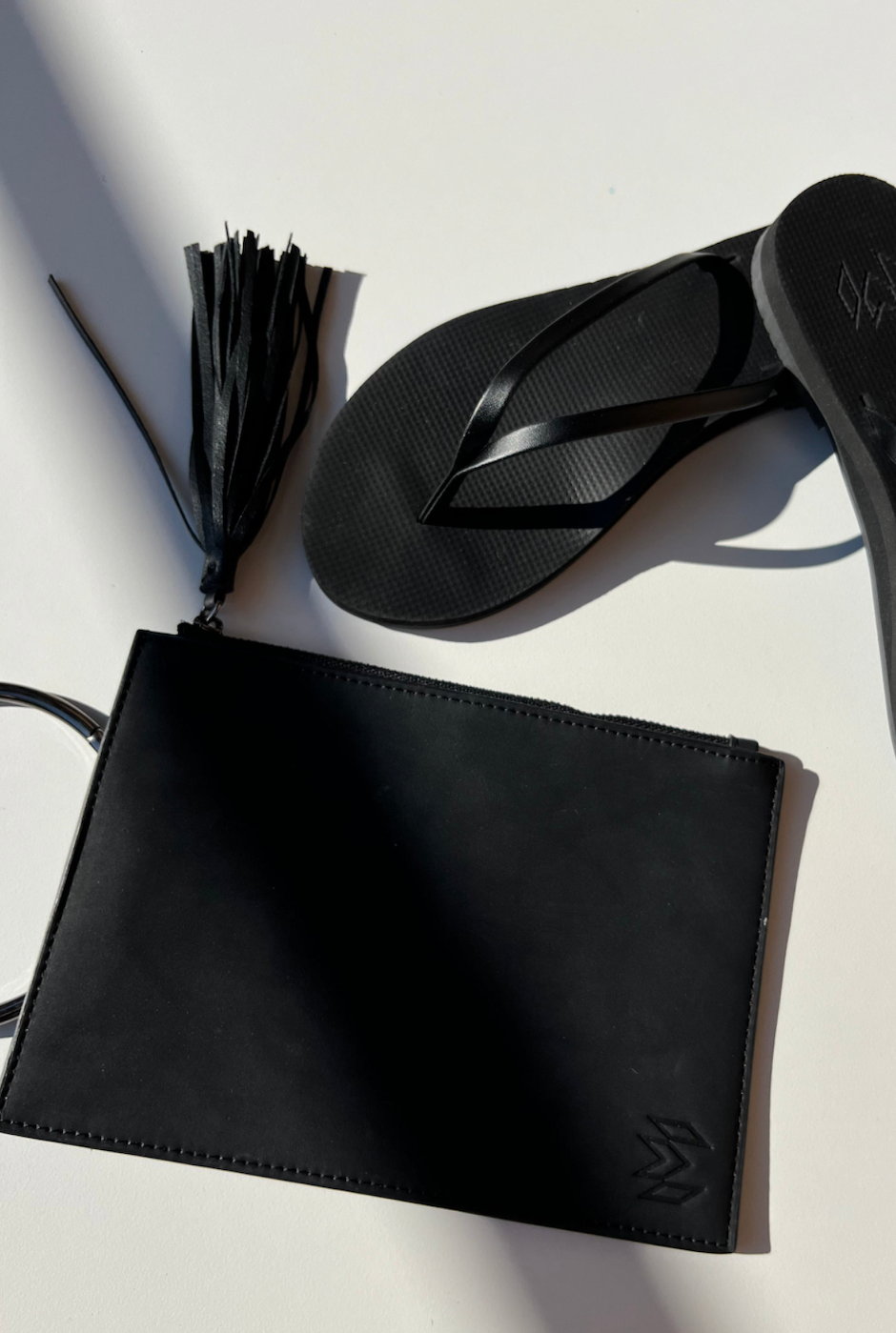 Malvados Parker Clutch in Jet - Perfect Day to Night Accessory