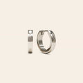 Maya 13mm Waterproof Hoop Earrings - Silver by Lover's Tempo