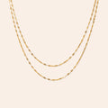 Ray Waterproof Layered Necklace - Gold by Lover's Tempo
