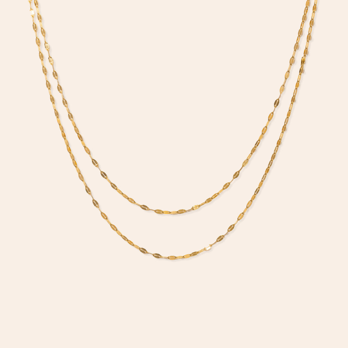 Ray Waterproof Layered Necklace - Gold by Lover's Tempo