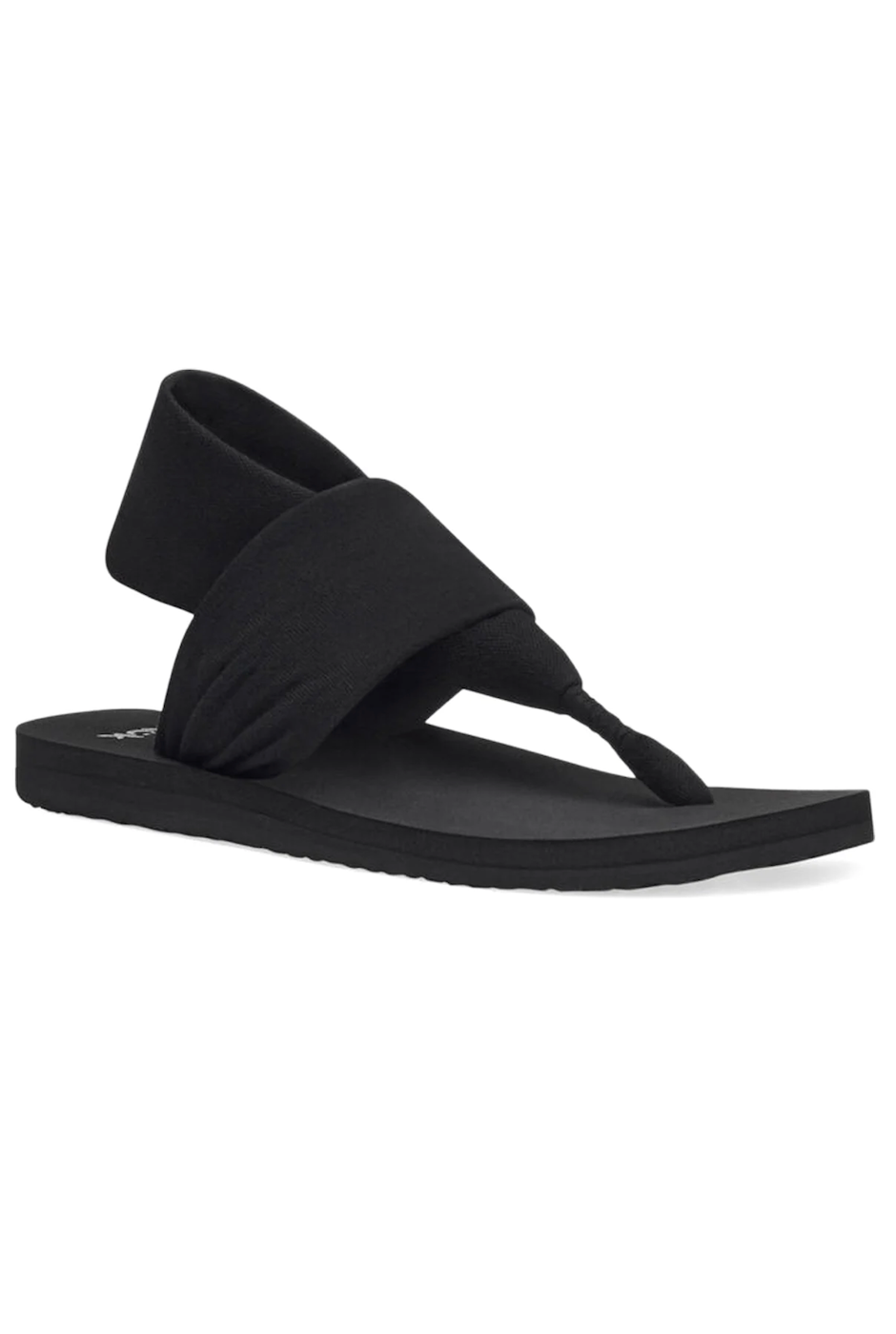 Sanuk Black Sling Sandals - Versatile Beach to Street Style