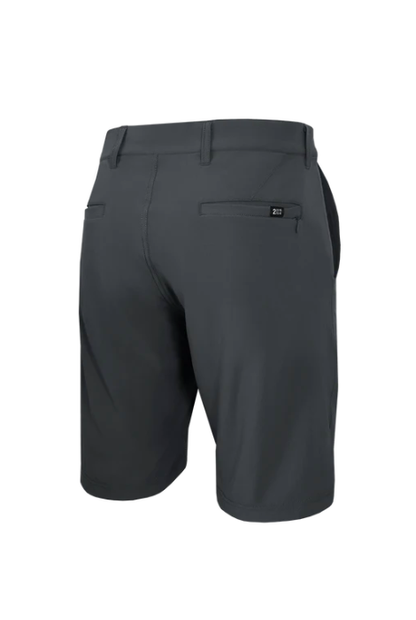 2UNDR THE BODHI HYBRID SHORT CHARCOAL