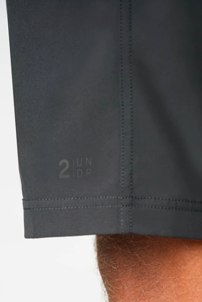 2UNDR THE BODHI HYBRID SHORT CHARCOAL