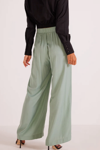 MINKPINK EVA WIDE LEG PANTS MINT