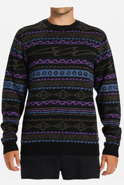 BILLABONG DBAH SWEATER, BLACK