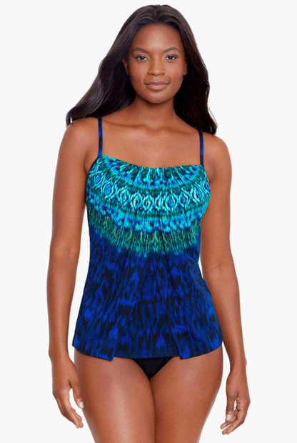 Haut de tankini MIRACLESUIT ALHAMBRA JUBILEE bleu multicolore