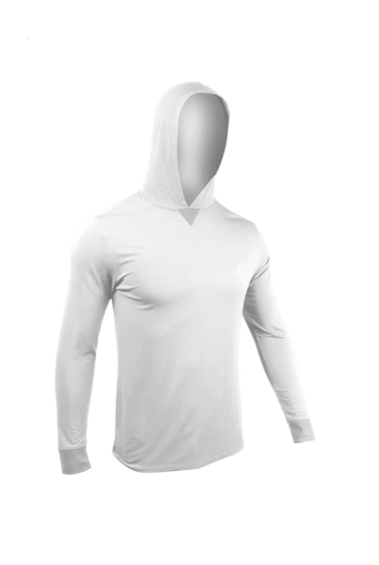 2UNDR LONG SLEEVE HOODED SHIRT