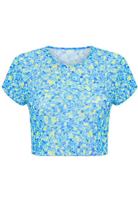 KULANI KINIS T-SHIRT COURT EN MAILLE LOVE STORY