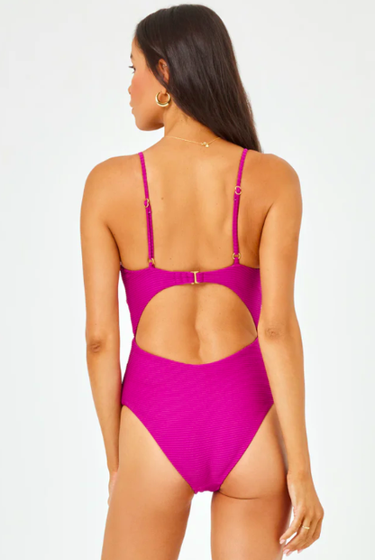 LSPACE KYSLEE ONE PIECE CLASSIC BERRY