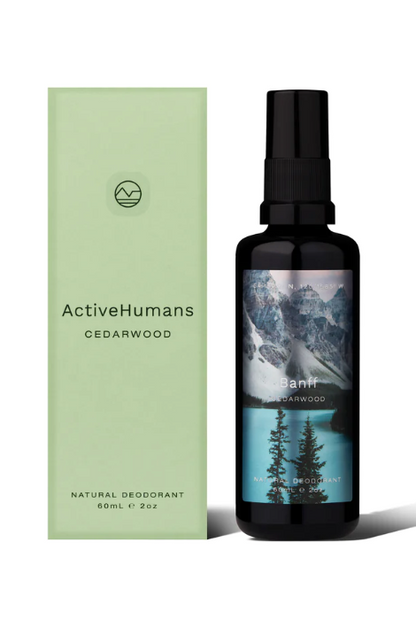 DÉODORANT NATUREL ACTIVE HUMANS BOIS DE CÈDRE 60 ML