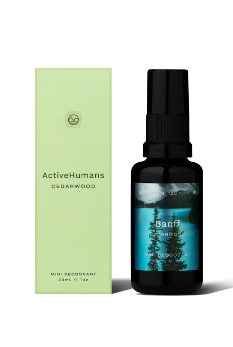 ACTIVE HUMANS NATURAL DEODORANT MINI CEDARWOOD 30 ML