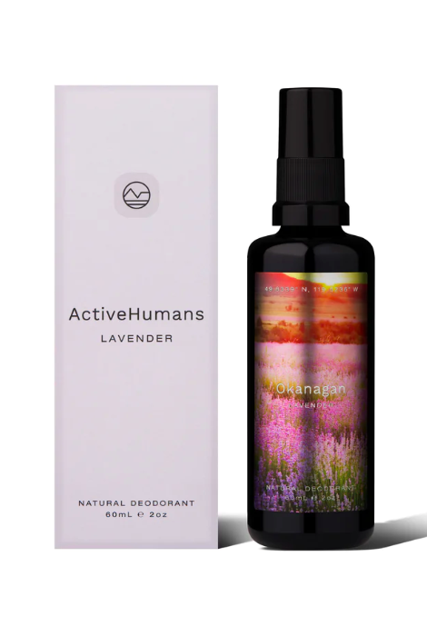 ACTIVE HUMANS NATURAL DEODORANT LAVENDER 60 ML