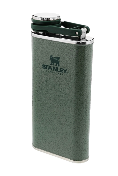 STANLEY CLASSIC EASY FILL 8 OZ WIDE MOUTH FLASK HAMMERSTONE GREEN