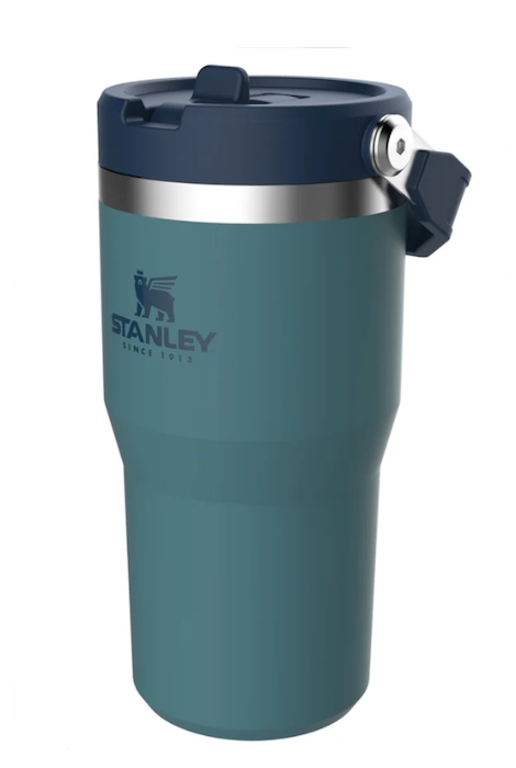 STANLEY THE ICE FLOW 20OZ  FLIP STRAW TUMBLER LAGOON