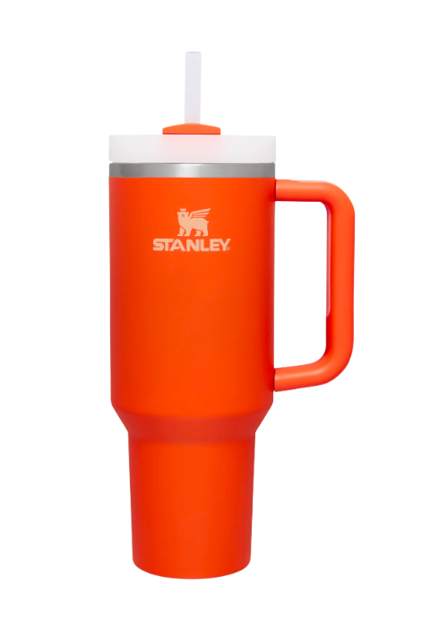 STANLEY THE QUENCHER H2.0 FLOWSTATE 40 OZ TUMBLER TIGER LILY