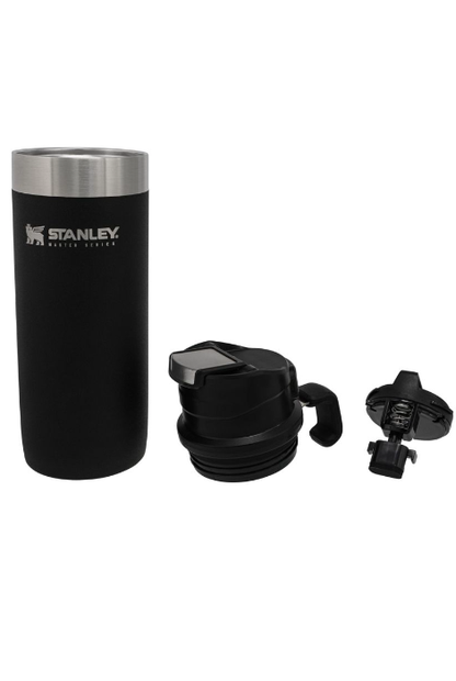 STANLEY UNBREAKABLE TRIGGER ACTION 16 OZ MUG FOUNDRY BLACK