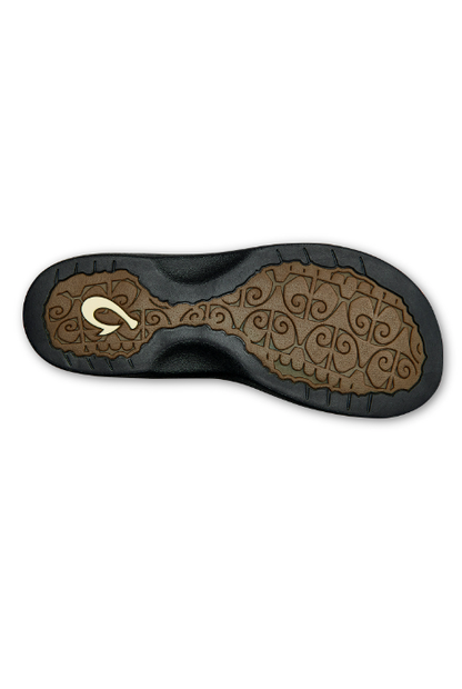 OLUKAI 'OHANA SANDALS BLACK/BLACK