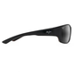 MAUI JIM LOCAL KINE - SHINY BLACK WITH GREY & MAROON/NEUTRAL GREY