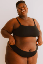 Huha High Rise Mineral Thong - Black