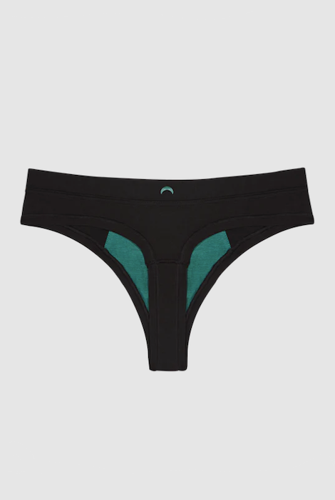 Huha Mineral Thong - Black