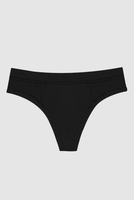 Huha Mineral Thong - Black