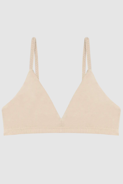 HUHA MINERAL UNDIES TRIANGLE BRA BEIGE