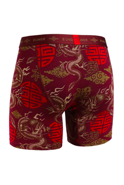 2UNDR SWING SHIFT 6" BOXER BRIEF YOT DRAGON