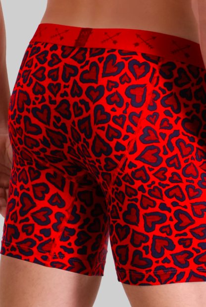 2UNDR SWING SHIFT 6" BOXER BRIEF LUV LEOPARD