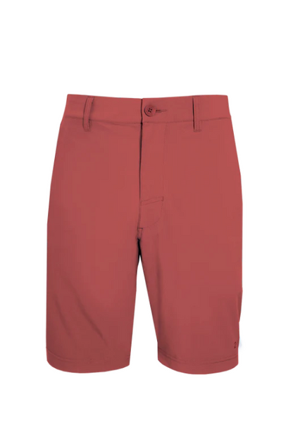 2UNDR THE BODHI HYBRID SHORT LIGHT RED