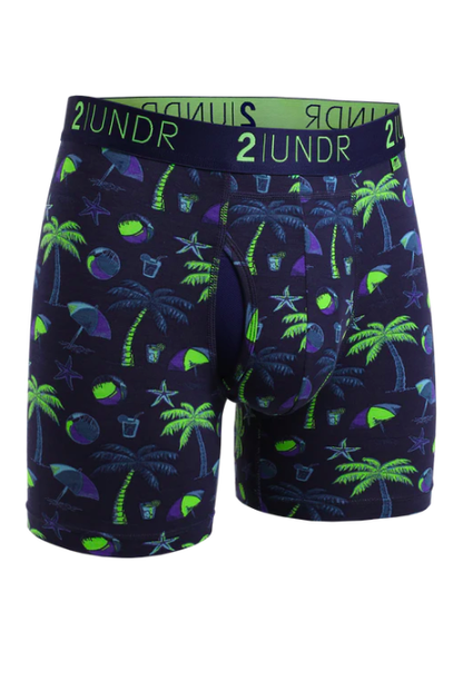 2UNDR SWINGSHIFT 6" PRINT MIDNIGHT OASIS