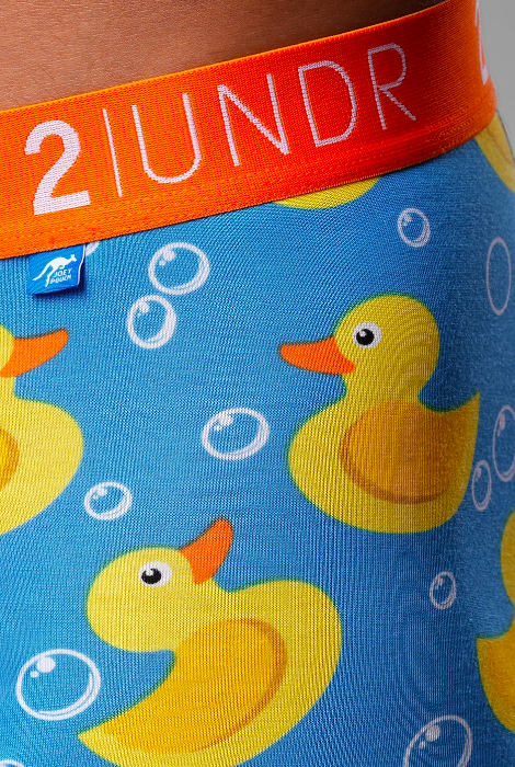 2UNDR SWING SHIFT 6" BOXER BRIEF DUCKY