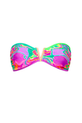 Kulani Kinis Mega V Bandeau Top Calypso Castaway, front product view
