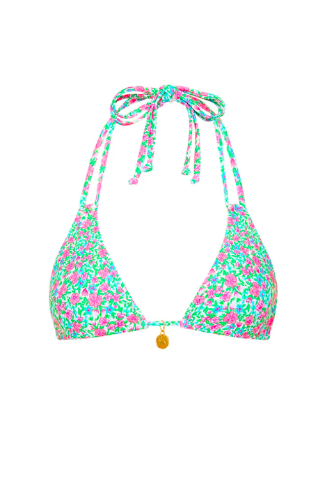 KULANI KINIS HALTER BRALETTE TOP - SWEET PEA