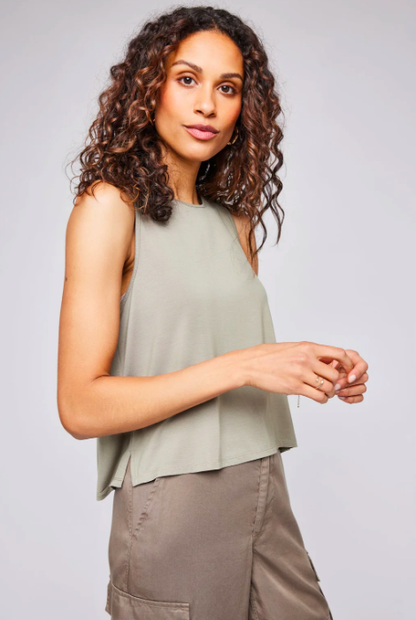 GENTLE FAWN DIANA TANK - SAGE