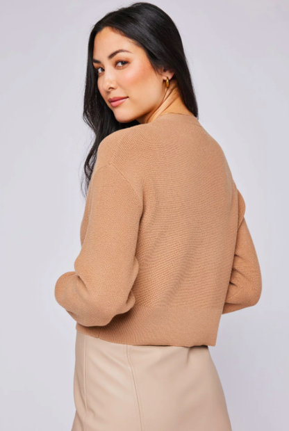 GENTLE FAWN ORVILLE CARDIGAN - CASHEW