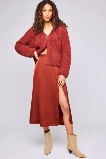 GENTLE FAWN LINDY SKIRT - CINNAMON