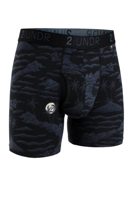 2UNDR SWING SHIFT 6" BOXER BRIEF - MOONLIT