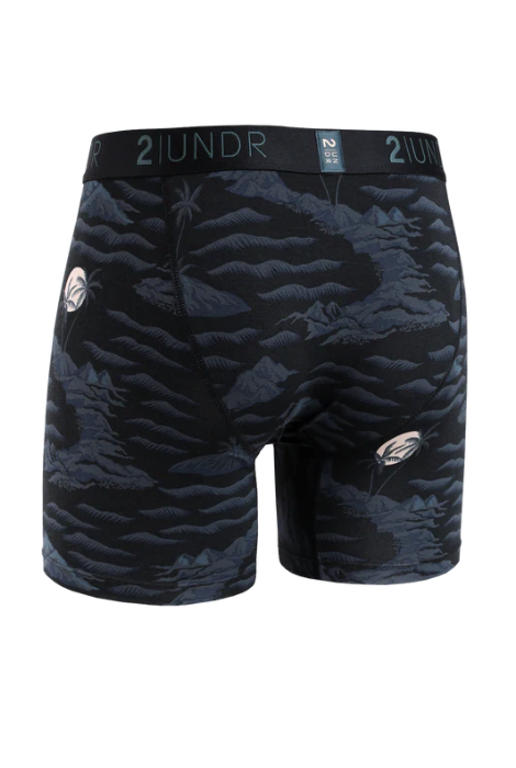 2UNDR SWING SHIFT 6" BOXER BRIEF - MOONLIT