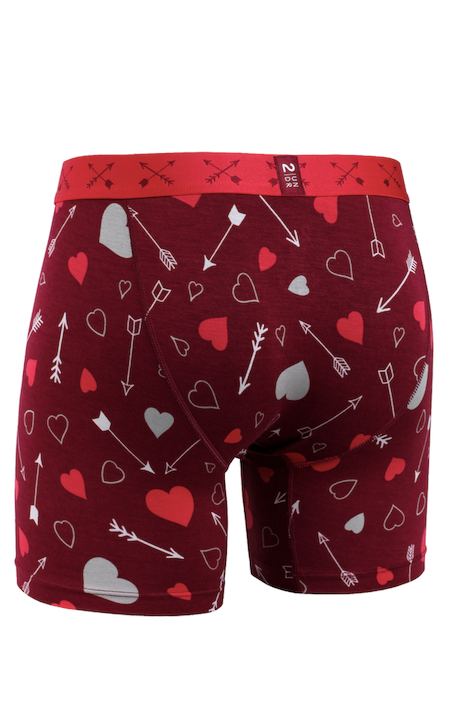 2UNDR SWING SHIFT 6" BOXER BRIEF CUPID