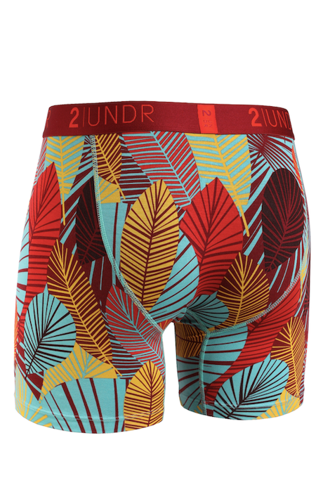 2UNDR SWING SHIFT 6" BOXER BRIEF - TROPICANA