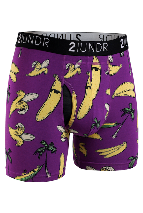 2UNDR SWING SHIFT 6" BOXER BRIEF - BANANA HAMMOCK